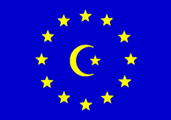 Drapeau d'Eurabia modérée